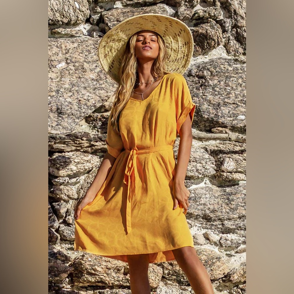 Cupshe Yellow Summer Dress